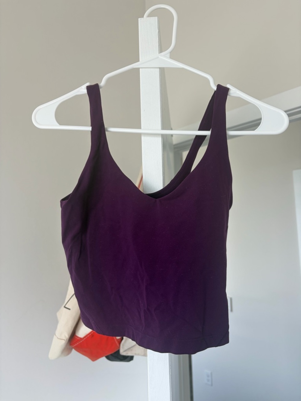 lululemon athletica Deep Plum Scoop Neck Tank